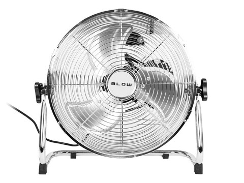 44-651# Wentylator podłogowy 12"/30cm 70w cyrkulator srebrny"