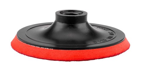 Tarcza mocująca z rzepem 125 mm x 8 mm, gwint M14 + trzpień 8 mm