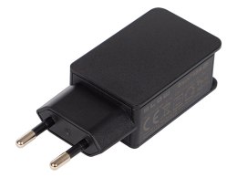 76-032# Ładowarka sieciowa gniazdo usb 2a czarna