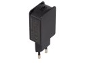 76-032# Ładowarka sieciowa gniazdo usb 2a czarna