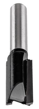 Frez do drewna prosty, dwuostrzowy, widiowy, 12 x 25 mm, trzpień 8 mm