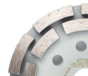Tarcza diamentowa szlifierska, 2 segmenty, 115 x 22.2 mm, na sucho