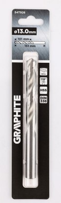Wiertło do metalu HSS, DIN 338, 13 mm