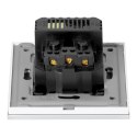 Gniazdo pojedyncze 2P+Z, USB-A + USB-C, PD, max. 20W, biały