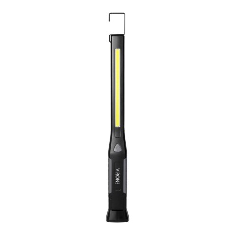 Latarka warsztatowa LED, 400lm+100lm, 1200mAh, magnes, hak