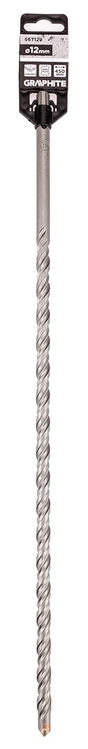 Wiertło do betonu SDS Plus z podwójną spiralą 12 x 450 mm