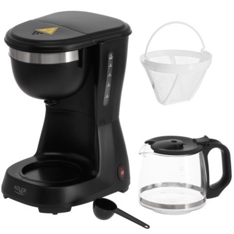 AD 4381 black Ekspres przelewowy 0,6l