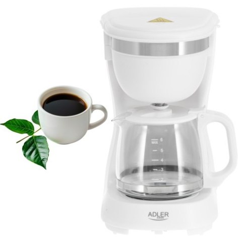 AD 4381 white Ekspres przelewowy 0,6l