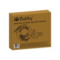 Wąż do czyszczenia rur z adapterem 15m Ruhhy 26132