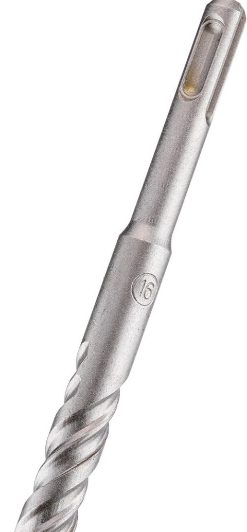 Wiertło do betonu SDS Plus z podwójną spiralą 16 x 310 mm