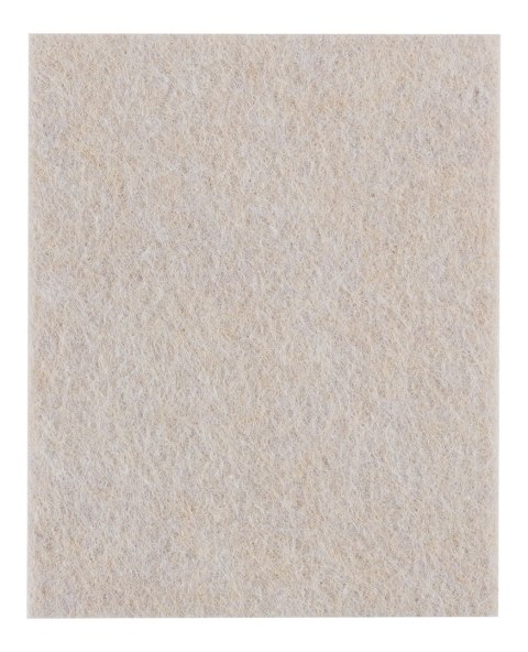 Podkładki filcowe samoprzylepne, jasnobrązowe 80x100mm, 2 szt.