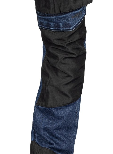 Spodnie robocze DENIM, wzmocnienia Oxford, granatowe, rozmiar L