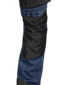 Spodnie robocze DENIM, wzmocnienia Oxford, granatowe, rozmiar XL