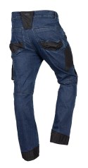 Spodnie robocze DENIM, wzmocnienia Oxford, granatowe, rozmiar XL