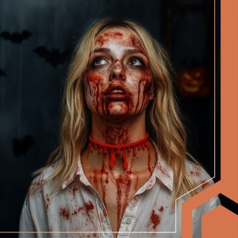 Naszyjnik na Halloween Ruhhy 26143