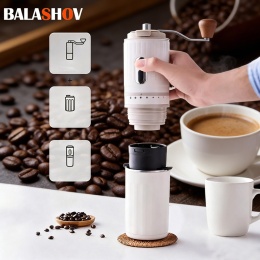 Electric Capsule Grinding Coffee Maker Espresso Coffee Maker Travel and Car Hand Punch Outdoor Portable Coffee Household Travel