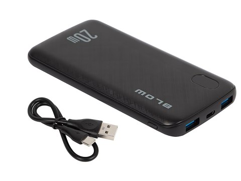 81-151# Power bank 10000mah qc 20w pb10b czarny