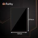 Obrus foliowy dekoracyjny czarny Ruhhy 26569