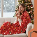 Koc świąteczny flanelowy 1,5x2m Ruhhy 26607