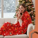Koc świąteczny flanelowy 1,5x2m Ruhhy 26607