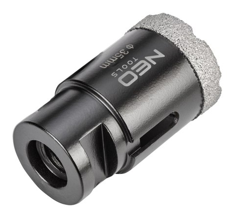 Otwornice diamentowe (18, 22, 27, 35 mm), zestaw 4 el.