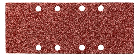 Papier ścierny 93 x 230 mm, P60, 5 szt., z 8 otworami