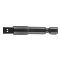 Adapter z 1/4" HEX na 1/4" KWADRAT