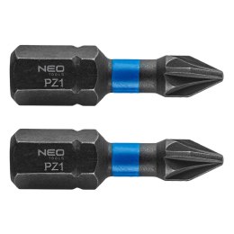 Bity udarowe PZ1 x 25 mm, 2 szt.