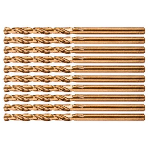Wiertła do metalu HSS-Co 3.2 mm, 10 szt.