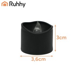 Świece LED 12 sztuk 3,6cm Ruhhy 26128