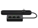 98-319# Przedłużacz sieciowy ps-350z 3-gniazda 4xusb+usb-pd 3m czarny 3x1mm