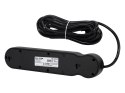 98-328# Przedłużacz sieciowy ps-440 4-gniazda 2xusb+usb-c 5m czarny 3x1mm