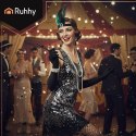 Strój damy - zestaw 9el. Ruhhy 26273
