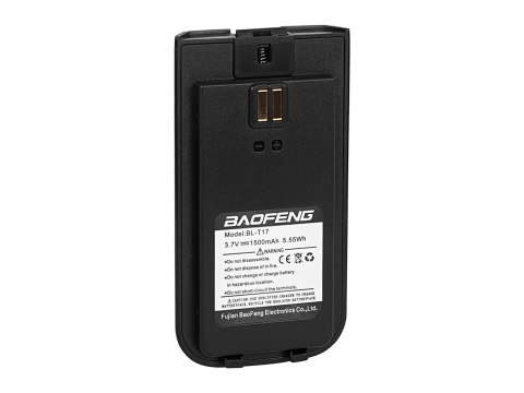 24-937# Bateria do radiotelefonu baofeng bf-t17