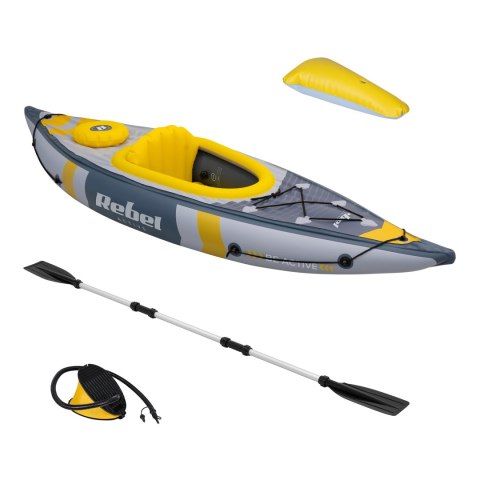 Kajak REBEL ACTIVE pompowany 282x90x43, zestaw