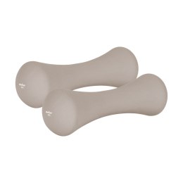 Hantelki żeliwne neoprenowe 2x4kg, REBEL ACTIVE