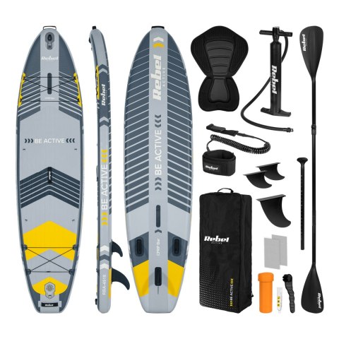 Deska SUP REBEL ACTIVE PRO RBA-4518 - szara