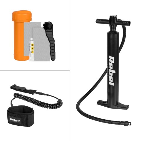 Deska SUP REBEL ACTIVE PRO RBA-4518 - szara