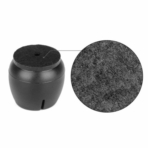 AG562K Nakładki nogi 16szt 25-29mm czarne