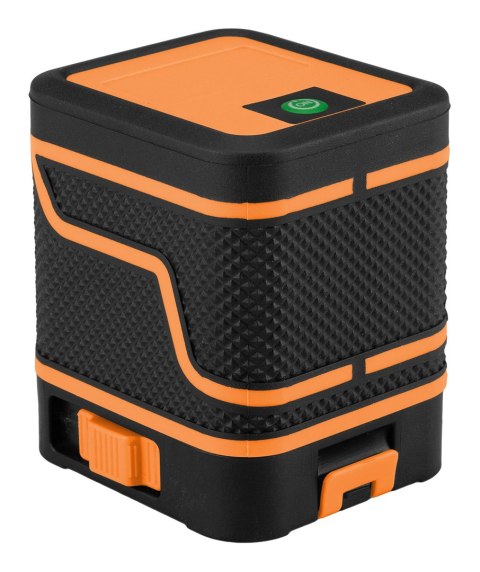 Laser krzyżowy 15 m, zielony, etui