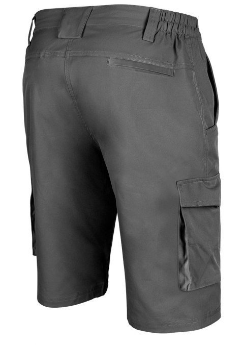 Krótkie spodenki Mix&Match 2way stretch, grafitowe, rozmiar XS