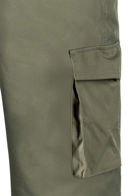 Krótkie spodenki Mix&Match 2way stretch, zielone, rozmiar XS
