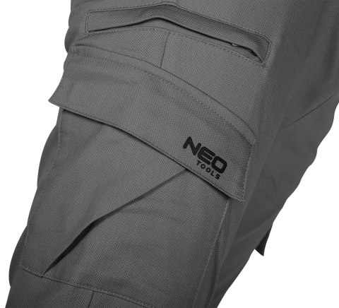 Spodnie robocze OUTDOOR, typu jogger, szare, rozmiar XXL