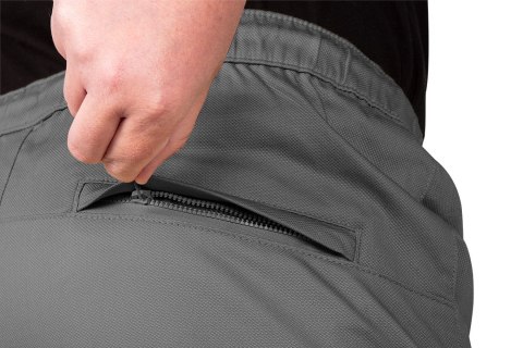 Spodnie robocze OUTDOOR, typu jogger, szare, rozmiar M