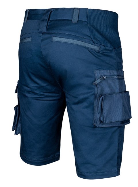 Krótkie spodenki Mix&Match, guma w pasie, granatowe, rozmiar XXL