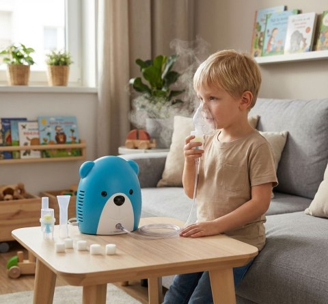 ECN004 Esperanza inhalator/nebulizator kompresorowy teddy bear
