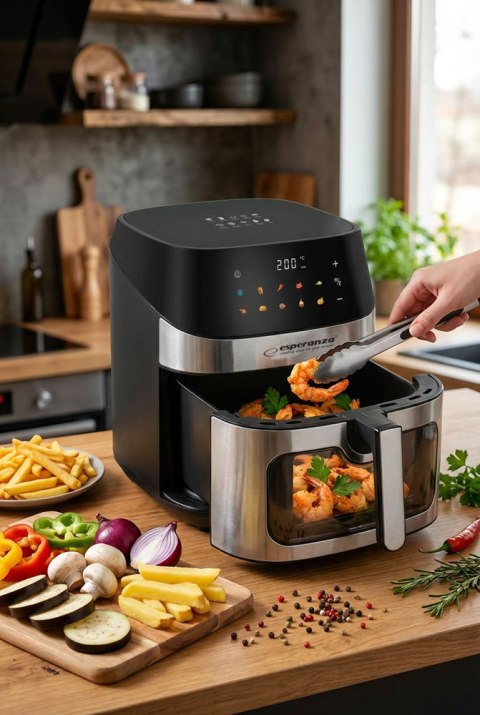 EKA005 Esperanza frytkownica beztłuszczowa patate al forno 8l 1600w