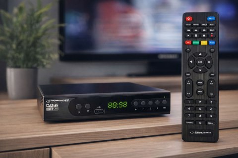 EV106R Esperanza tuner/dekoder cyfrowy dvb-t2 h.265/hevc ev106r