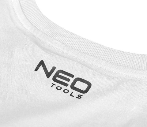 T-shirt, biały, rozmiar M