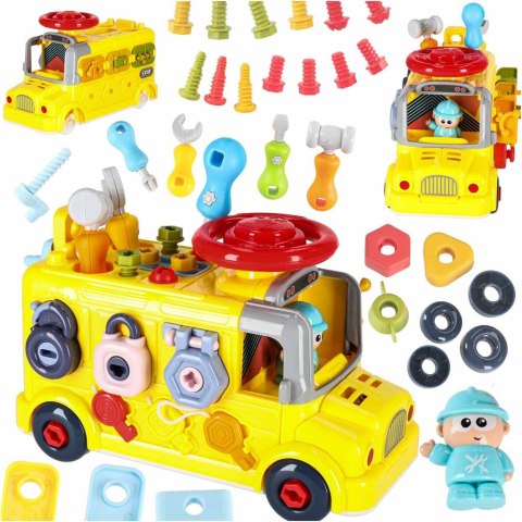 Autobus manipulacyjny do skręcania 6w1 śrubki śrubokręty